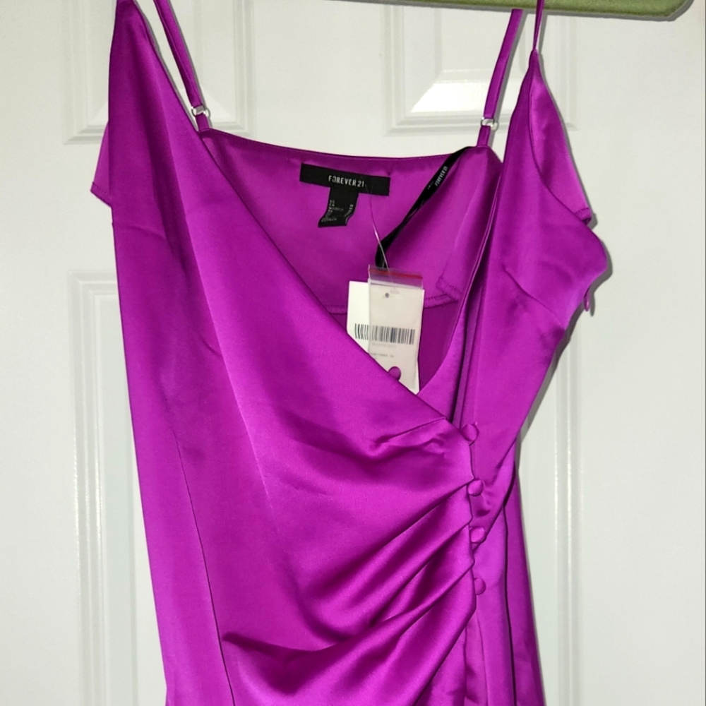NWT Forever 21 violet mini dress
